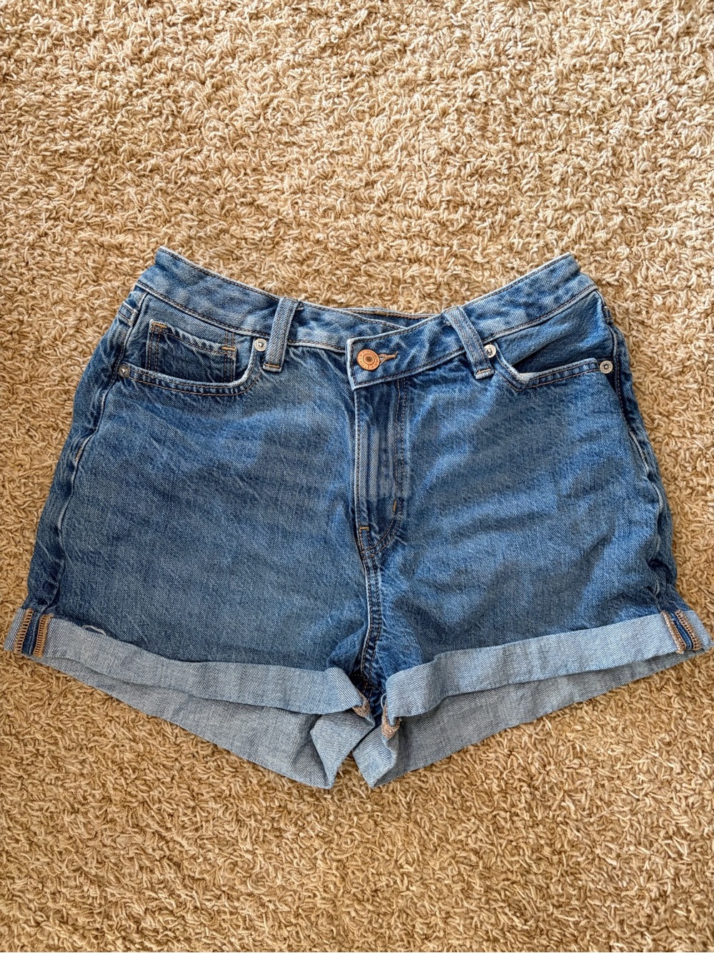 american eagle jean short